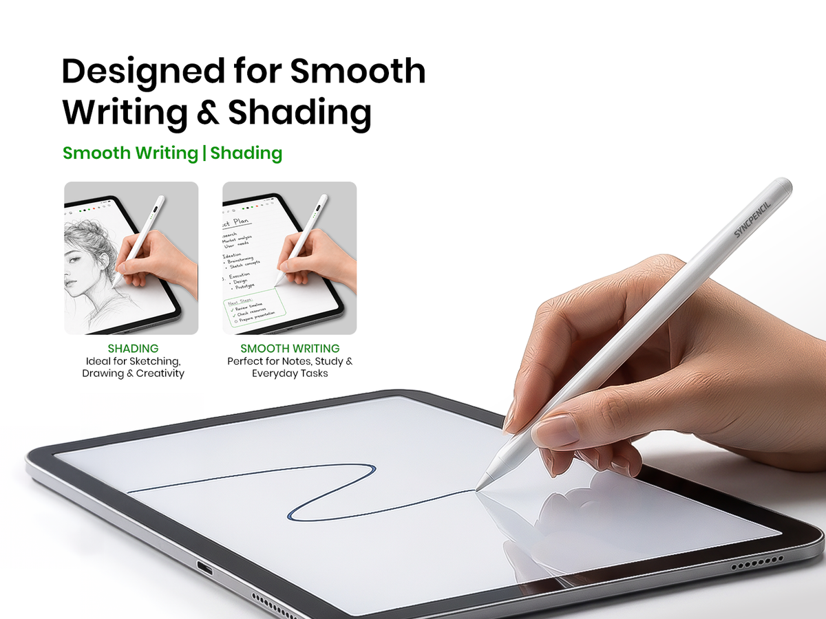 SyncPencil Stylus Pen for iPad