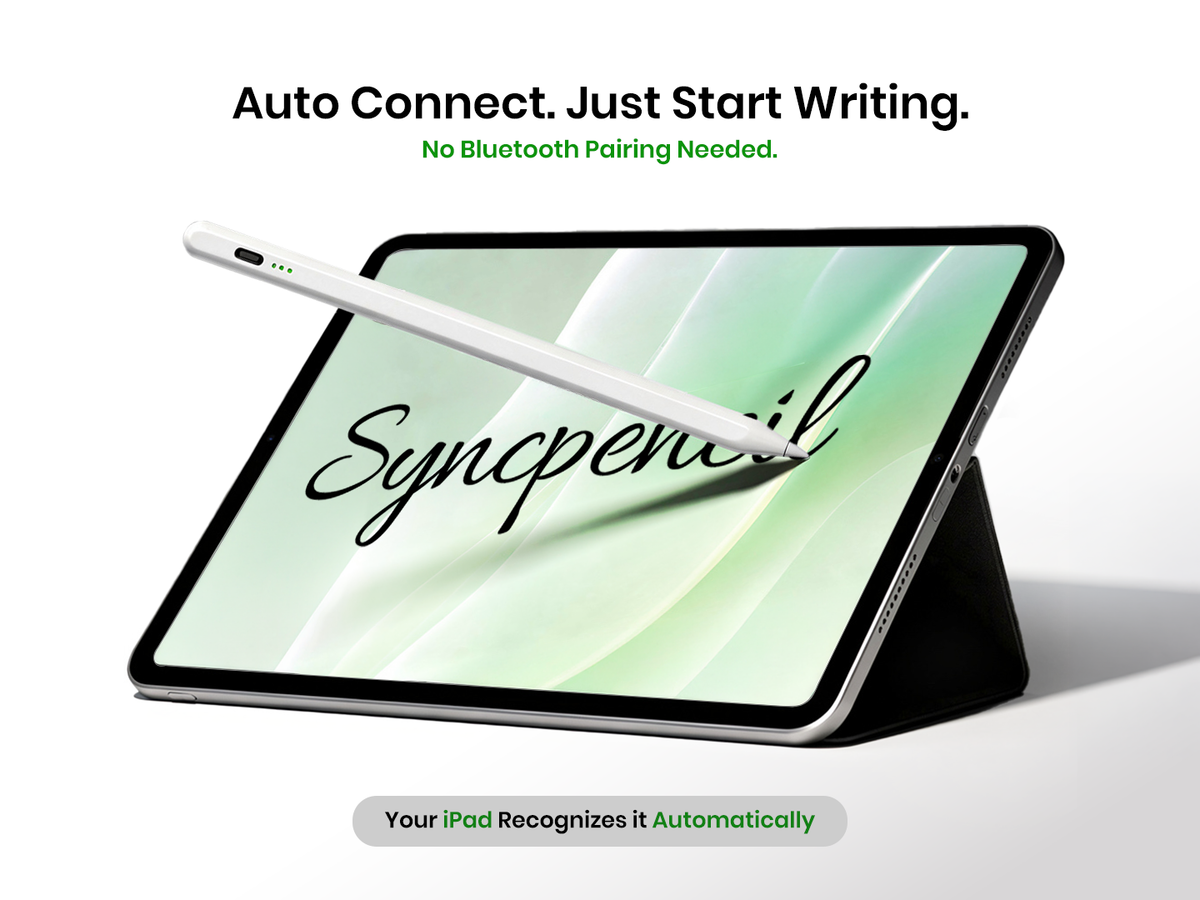SyncPencil Stylus Pen for iPad